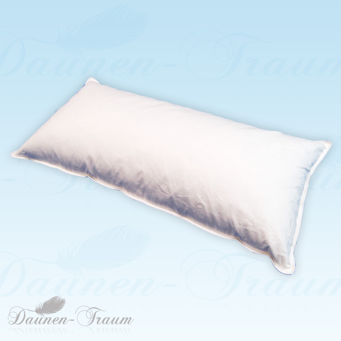 Kopfkissen Collection Saxony 40x80 50% Daunen 50% Federn (weiße sächsische)