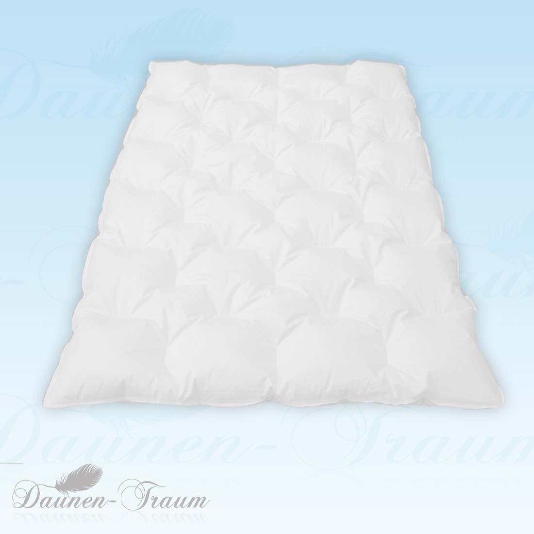 Kinderdaunendecke Dornröschen 100% Daunen (weiße Deutsche), 38 Stege, 100x135